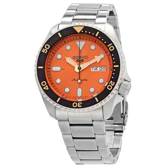 Seiko 5 Sports Automatic SRPD59K1 "Orange Dial" 42.5mm Case
