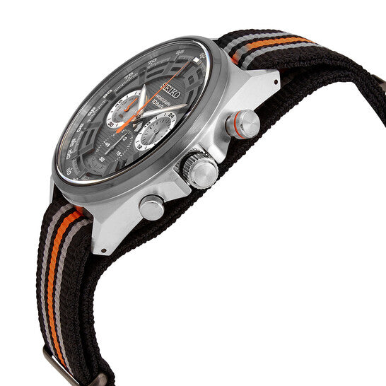 Seiko Core Chronograph Quartz Grey Dial Men's Watch