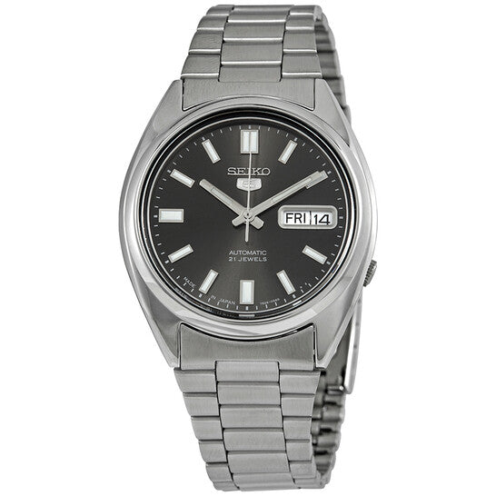 Seiko 5 Automatic Black Dial Men's Watch
