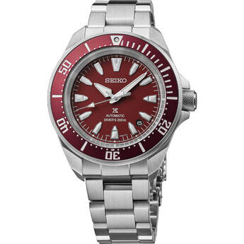 Seiko Prospex Samurai Automatic Red Dial Diver Watch