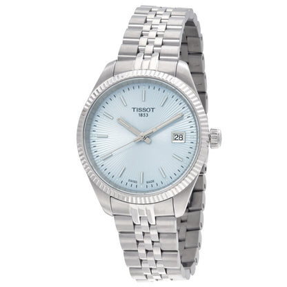 Tissot Ballade Quartz 34mm Ice Blue Ladies Watch T1562101135100