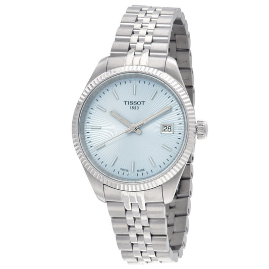 Tissot Ballade Quartz 34mm Ice Blue Ladies Watch T1562101135100