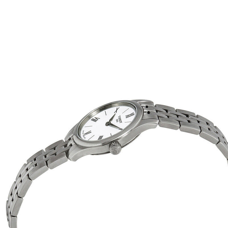 Tissot Tradition Thin White Dial Quartz 25mm Ladies Watch T0630091101800