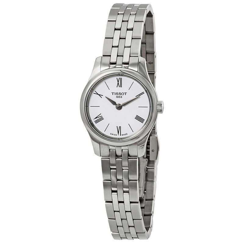 Tissot Tradition Thin White Dial Quartz 25mm Ladies Watch T0630091101800