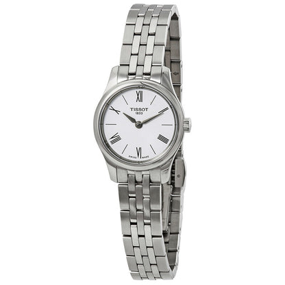 Tissot Tradition Thin White Dial Quartz 25mm Ladies Watch T0630091101800