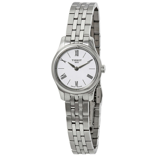 Tissot Tradition Thin White Dial Quartz 25mm Ladies Watch T0630091101800